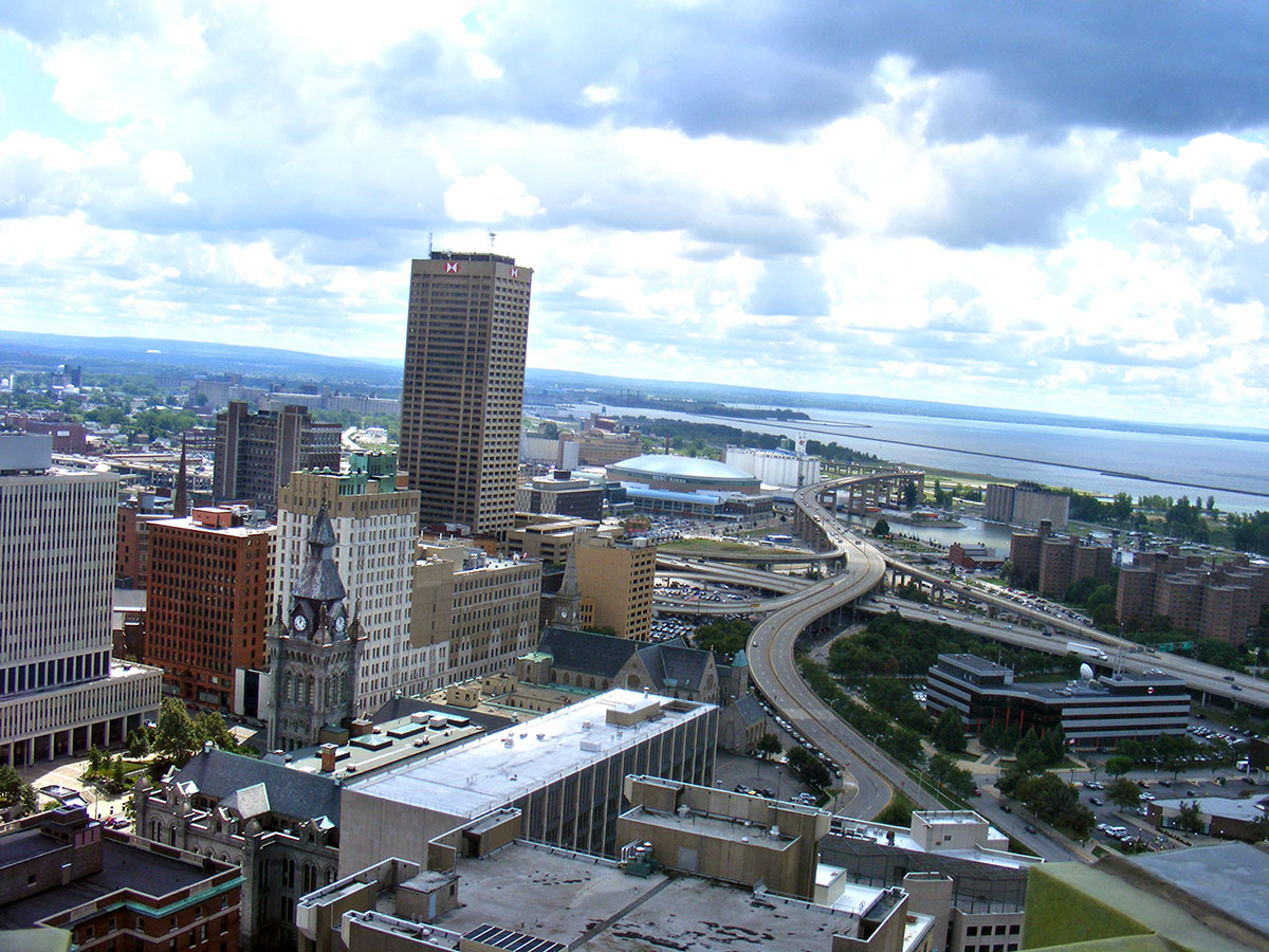 Buffalo city view